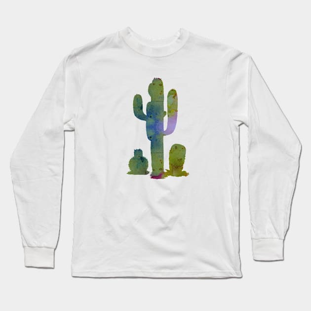 Cacti Long Sleeve T-Shirt by TheJollyMarten